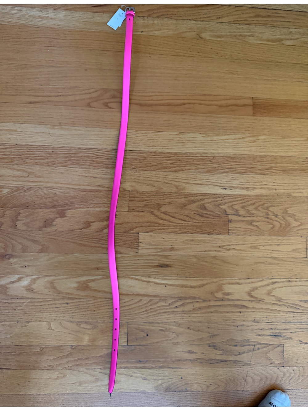 Bright Neon Pink Belt